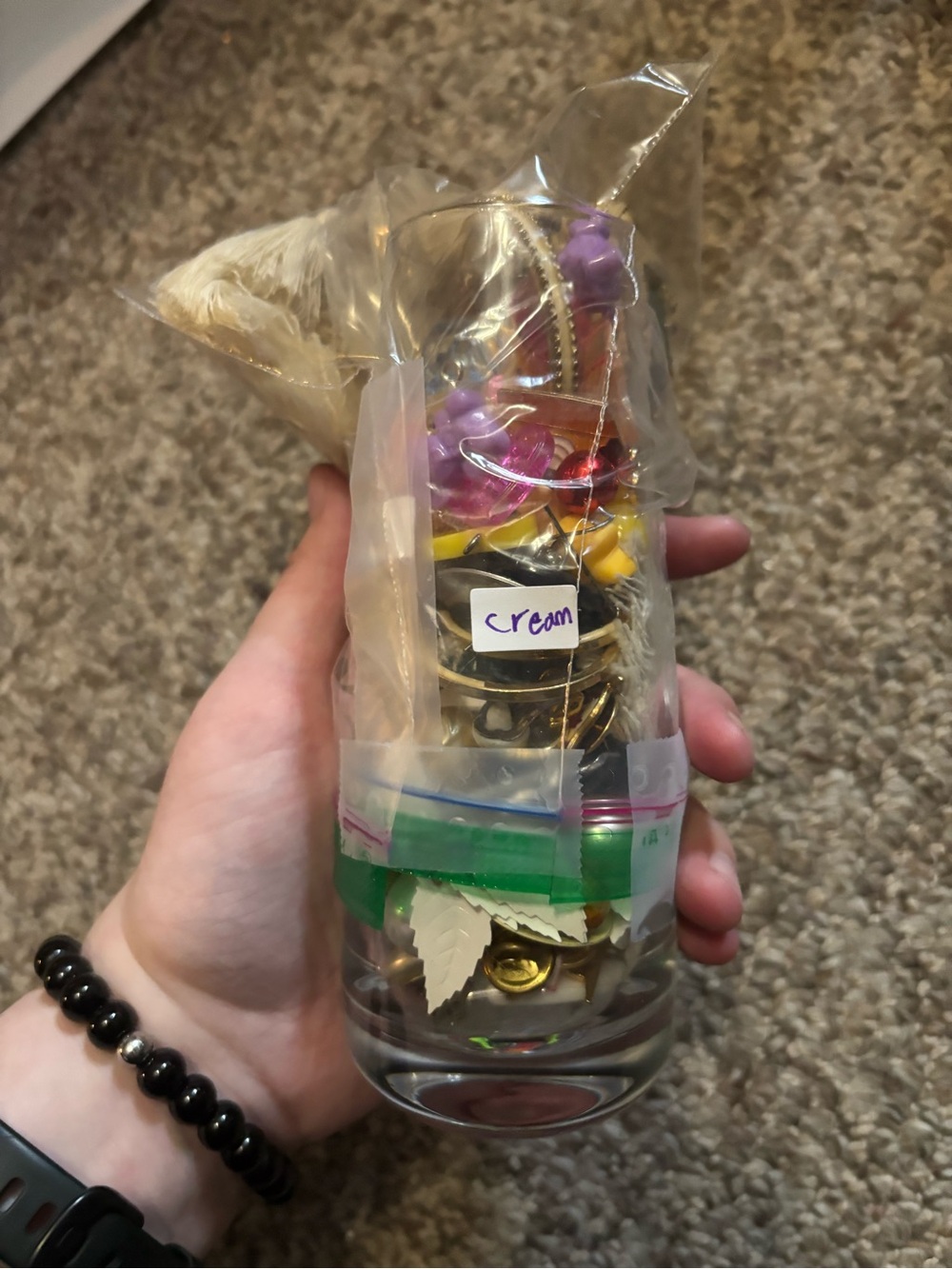 Mystery jewelry jar